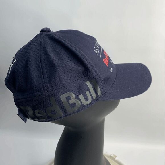 Puma Aston Martin Hat Red Bull Racing Cap‎ Blue And Red Snapback DAMAGE (READ) - Picture 3 of 7